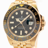 Rolex 40mm GMT Master II 18ky 126718GRNR card