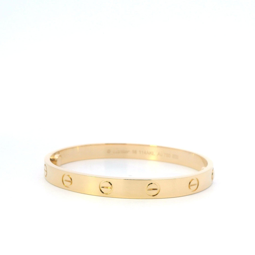 Cartier Love Bracelet 18kYG B&P