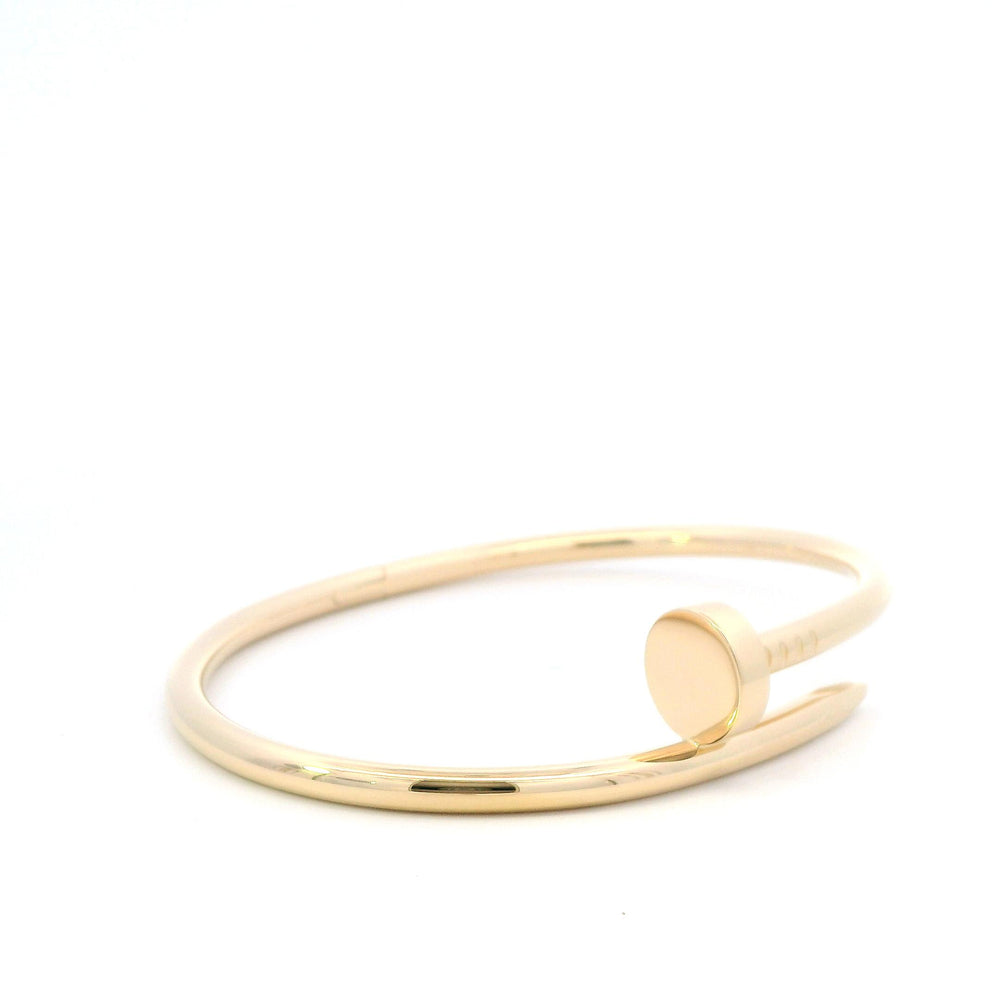 Cartier Juste Un Clou Bracelet Sz 18 18ky