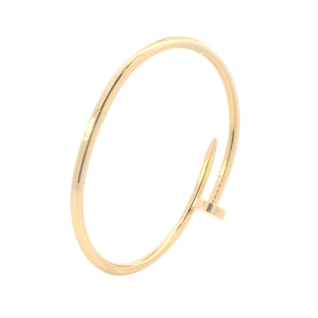 Cartier Juste Un Clou Bracelet Sz 18 18ky