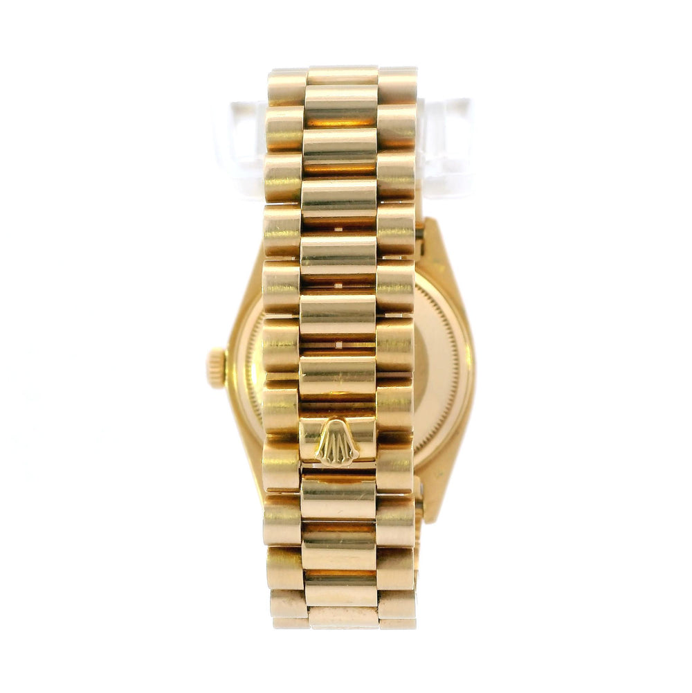 Rolex Day-Date 36mm 18ky 18038 Diamond Dial