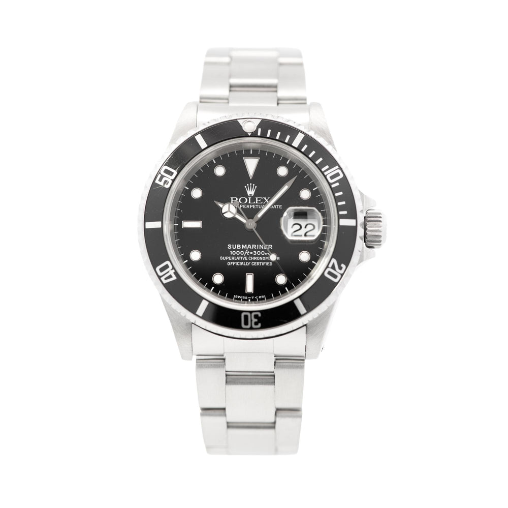 Rolex 40mm Submariner SS 16610