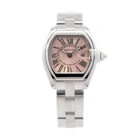 Cartier Roadster Small SS 2675 Pink Dial