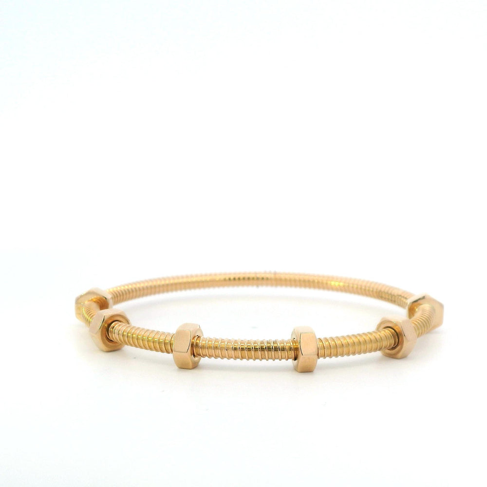 Cartier Écrou de Cartier Bracelet 18ky Sz16