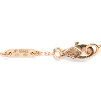 Van Cleef & Arpels Sweet Alhambra Carnelian Bracelet 18KR pap