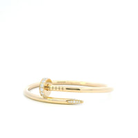 Cartier Just en clou Diamond Nail bracelet YG 16