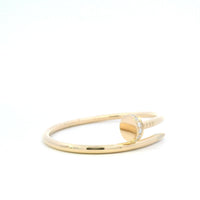 Cartier Just en clou Diamond Nail bracelet YG 16