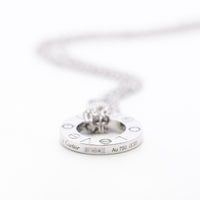 Cartier Love Pendant 2 Diamond 18kWG pap