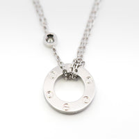 Cartier Love Pendant 2 Diamond 18kWG pap