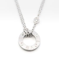 Cartier Love Pendant 2 Diamond 18kWG pap
