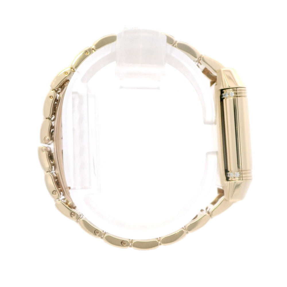 Jaeger-LeCoultre Duo Face Ladies 21mm Reverso 18ky Diamonds MOP