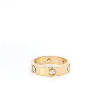 Cartier Diamond Love Ring 18ky Sz62