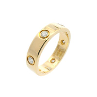 Cartier Diamond Love Ring 18ky Sz62