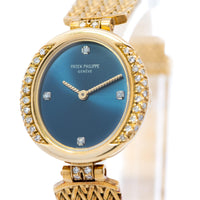 Patek Philippe Ladies Vintage Watch Dia Dial/Bezel 4502  18ky