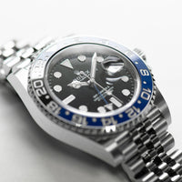 Rolex GMT Master II Batgirl SS 126710BLNR B&P