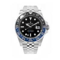 Rolex GMT Master II Batgirl SS 126710BLNR B&P
