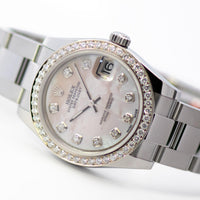 Rolex 31mm SS  Datejust 178240 Custom Dial