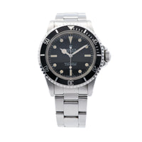 Rolex 40mm Submariner no date SS Black Dial 5513