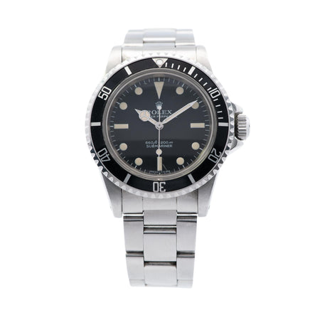 Rolex 40mm Submariner no date SS Black Dial 5513