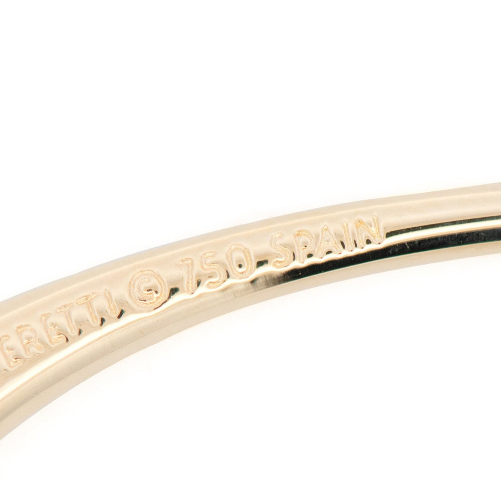 Tiffany & Co 18k YG Peretti Drop Earrings
