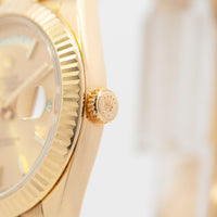 Rolex 40mm Day-Date 18k YG 228238 card