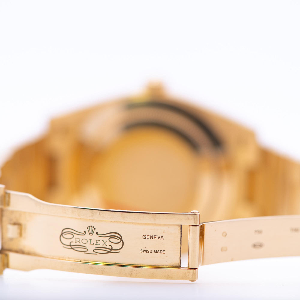 Rolex 40mm Day-Date 18k YG 228238 card