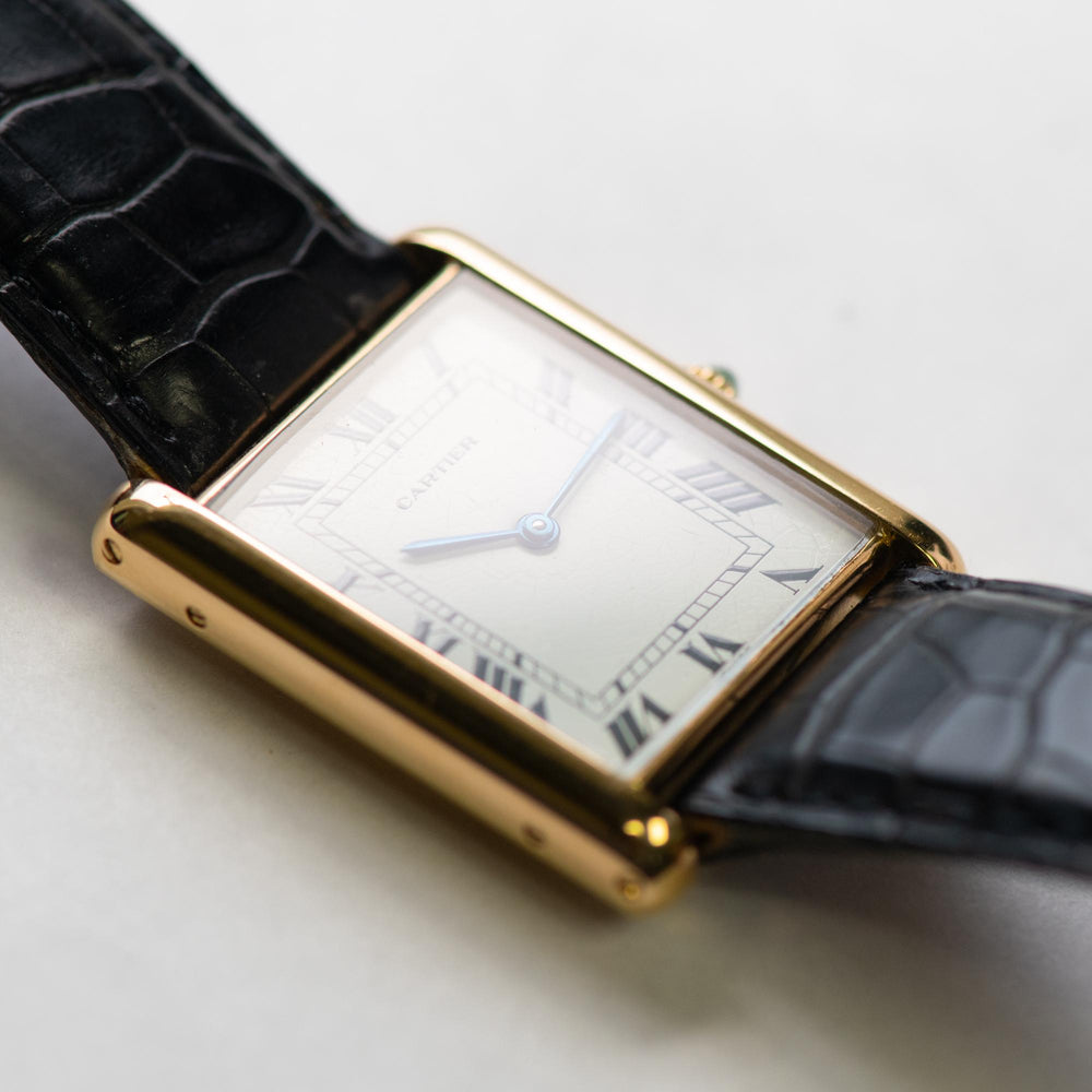 Cartier Automatic Tank Louis Large 18k YG
