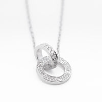 Cartier Love Pendant Paved 18kw Diamonds