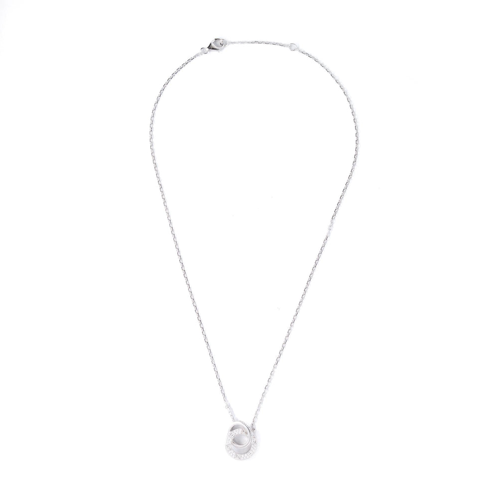 Cartier Love Pendant Paved 18kw Diamonds