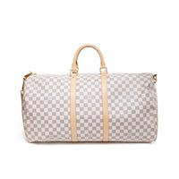 Louis Vuitton Bandoliere Keepall Azur Damier 55cm SD4210