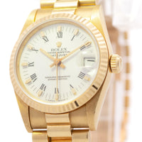 Rolex 31mm Datejust 18kYG 68278