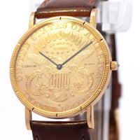 Corum 1893-S $20 Liberty Quartz Watch