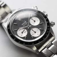 Rolex 37mm Daytona 1976 SS 6263 pap
