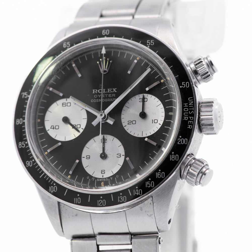 Rolex 37mm Daytona 1976 SS 6263 pap