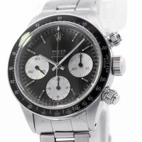 Rolex 37mm Daytona 1976 SS 6263 pap
