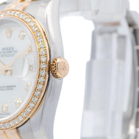 Rolex 36mm Datejust MOP Dia Dial, Dia Bezel 116243 card
