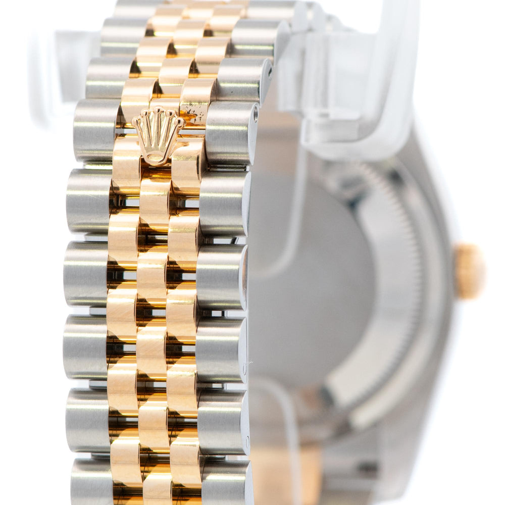 Rolex 36mm Datejust MOP Dia Dial, Dia Bezel 116243 card