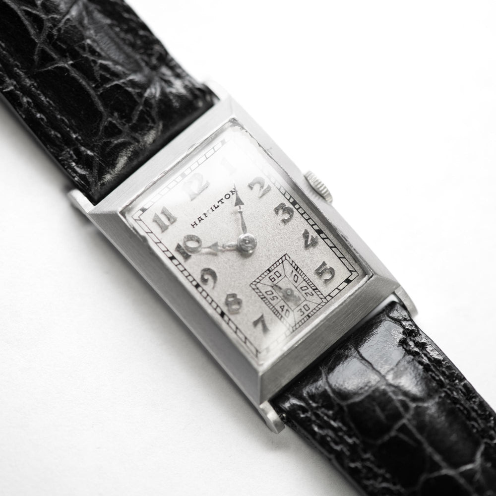 Platinum Hamilton Watch 12036