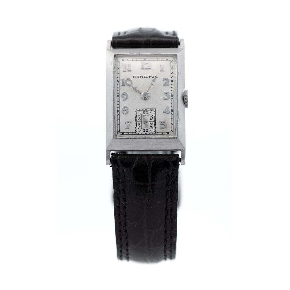 Platinum Hamilton Watch 12036