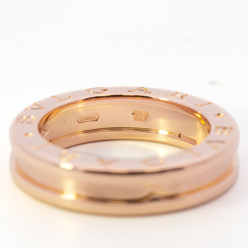Bulgari B.zero1 18k Rose Gold Size 50