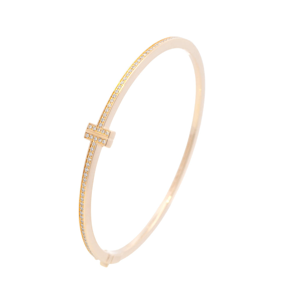Tiffany&Co Diamond Bracelet 18k Yellow Gold