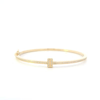 Tiffany&Co Diamond Bracelet 18k Yellow Gold