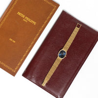 Patek Philippe 4698/001 Calibre E15 quartz Blue Dial