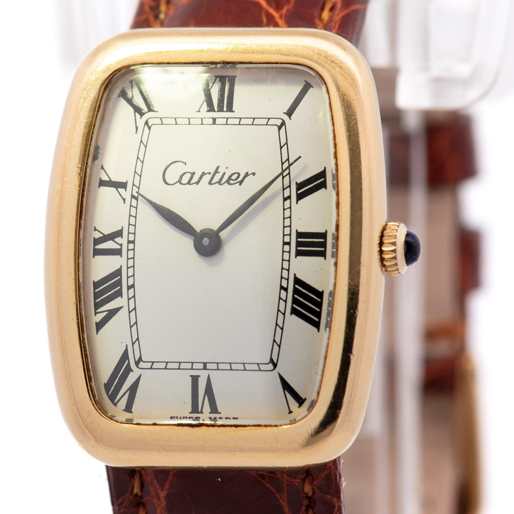 Cartier Faberge Paris LP Vintage YG Watch 38303