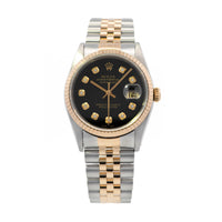 Rolex 36mm Datejust SS/YG 16233