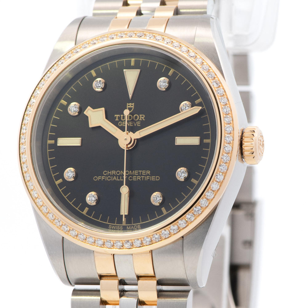 Tudor Black Bay 39 Chronometer SS/YG 79673 Diamond Dial/Bezel