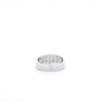 18kw and Platinum Hearts on Fire Center Stone 80 pts Wedding Set