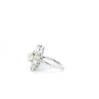 Vintage 1 ct, I, VS2, Diamond Center Stone Ring with surrounding diamonds