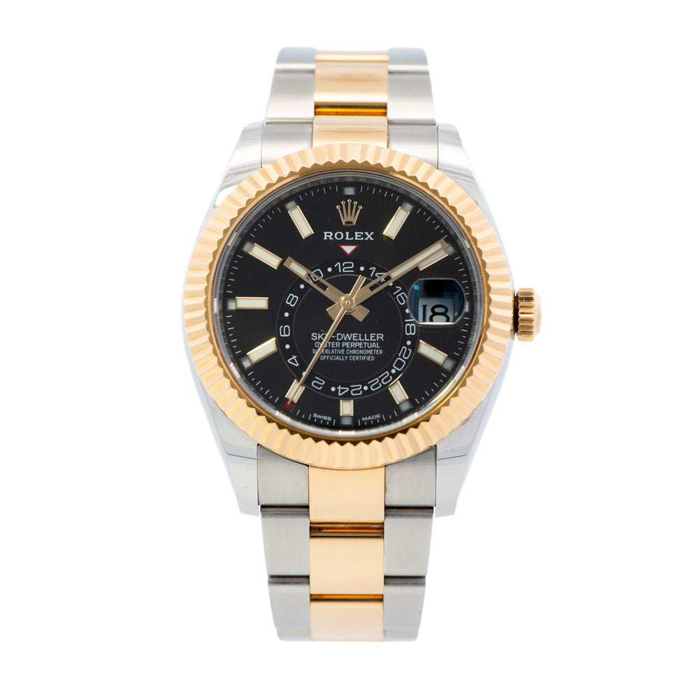Rolex 42mm Sky-Dweller SS/YG 326933 card