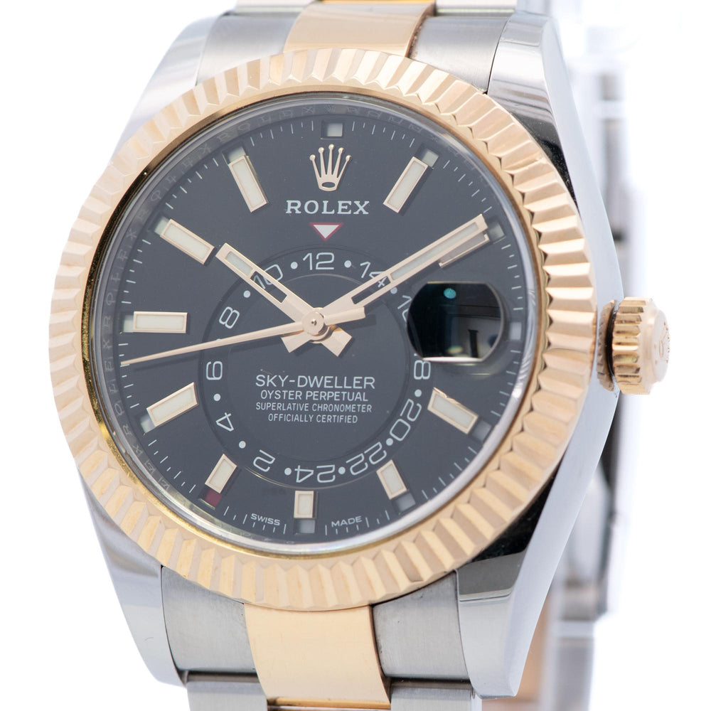 Rolex 42mm Sky-Dweller SS/YG 326933 card